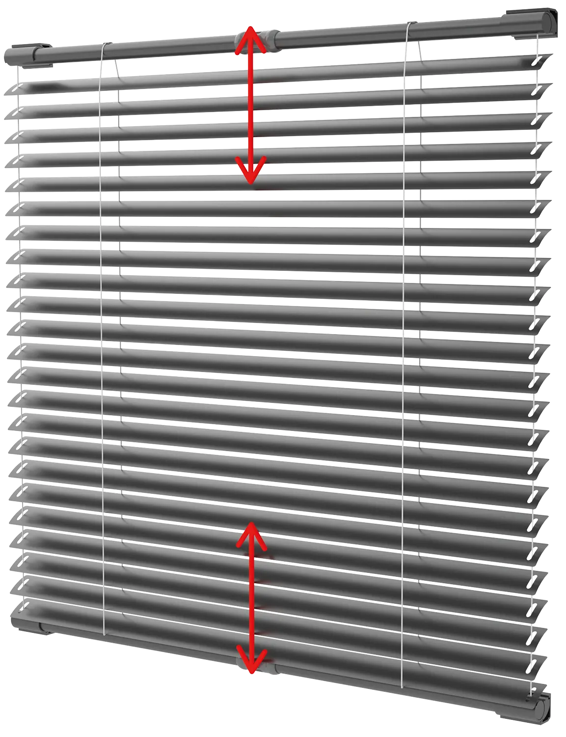 Plissee-Jalousie - up-and-down