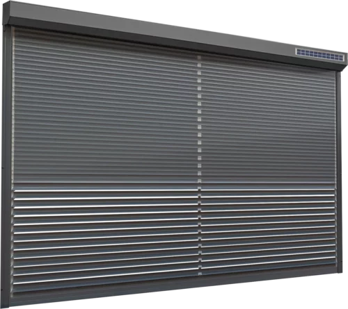 Solar-Vorbaurollladen