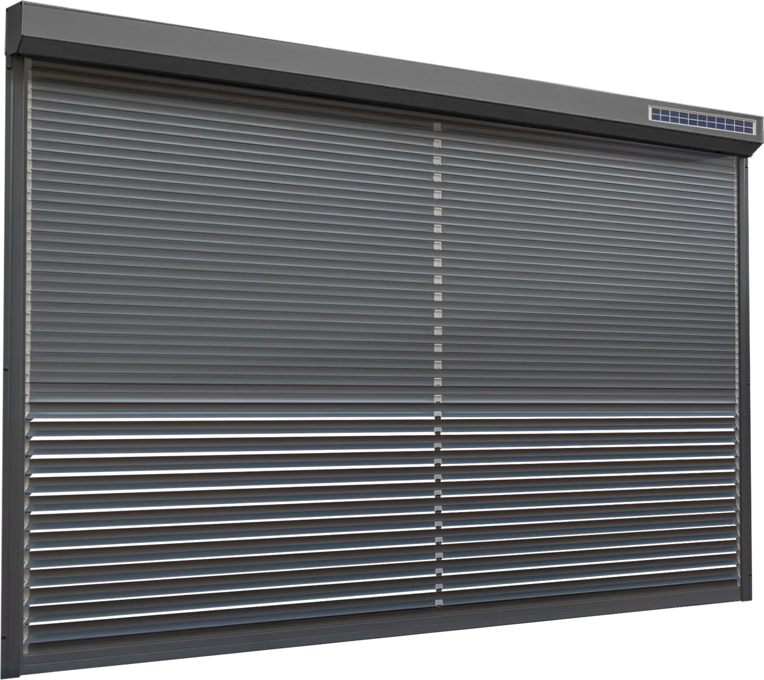 Solar-Vorbaurollladen