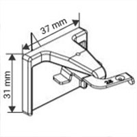 Klebemontage per Klebeplatte